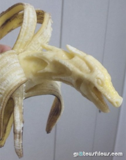 Τρομακτικά γλυπτά από μπανάνα [photos] - Φωτογραφία 2