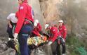 Σε εξέλιξη επιχείρηση απεγκλωβισμού ορειβάτη στα Καζάνια του Ολύμπου