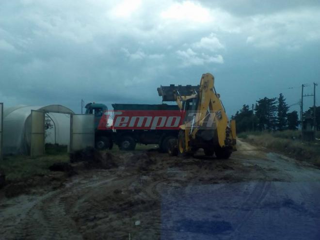 Σαρωτικό το πέρασμα της καταιγίδας στη δυτική Αχαΐα - Ολοκληρωτική καταστροφή στις καλλιέργειες - Πλημμύρισαν και κόπηκαν δρόμοι [photos] - Φωτογραφία 8