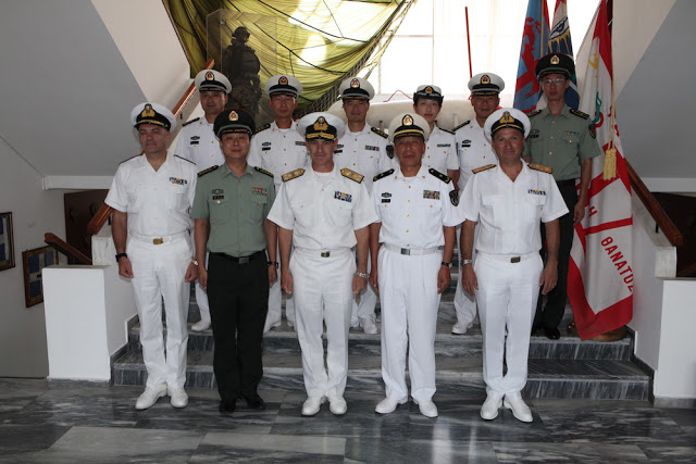 Συνάντηση του Αρχηγού ΓΕΝ με τον Υποδιοικητή του Στόλου της Ανατολικής Θάλασσας του Ναυτικού της Κίνας - Φωτογραφία 6