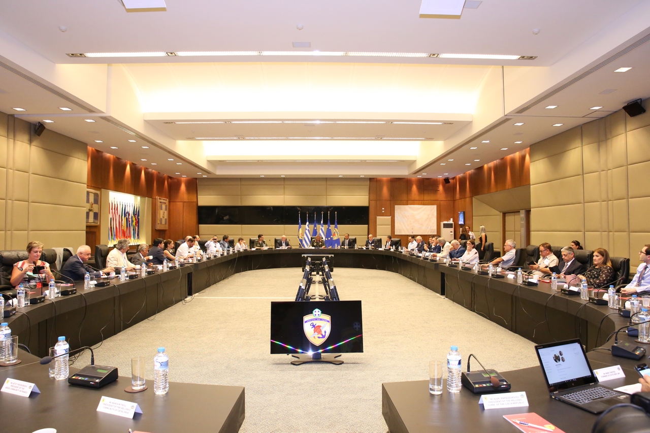 Επίσκεψη Μελών της Παγκόσμιας Διακοινοβουλευτικής Ένωσης Ελληνισμού (ΠΑΔΕΕ) στο Πεντάγωνο (ΦΩΤΟ) - Φωτογραφία 9