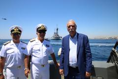 Επίσκεψη ΑΝΥΕΘΑ Α/ΓΕΕΘΑ και Α/ΓΕΝ στα Ναυπηγεία Ελευσίνας