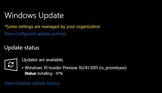 Μειωμένο downtime στα Windows 10 updates στο Fall Creators Update - Φωτογραφία 1