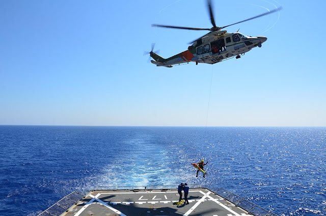 Συμμετοχή του Πολεμικού Ναυτικού σε Άσκηση Έρευνας - Διάσωσης Ελλάδας Κύπρου - Φωτογραφία 1