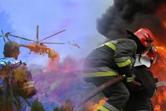 ΚΑΙΓΟΝΤΑΙ ΤΑ ΚΥΘΗΡΑ!- Αγωνιώδεις προσπάθειες απο 3 αεροσκάφη 1 ελικόπτερο και 22 οχήματα!!