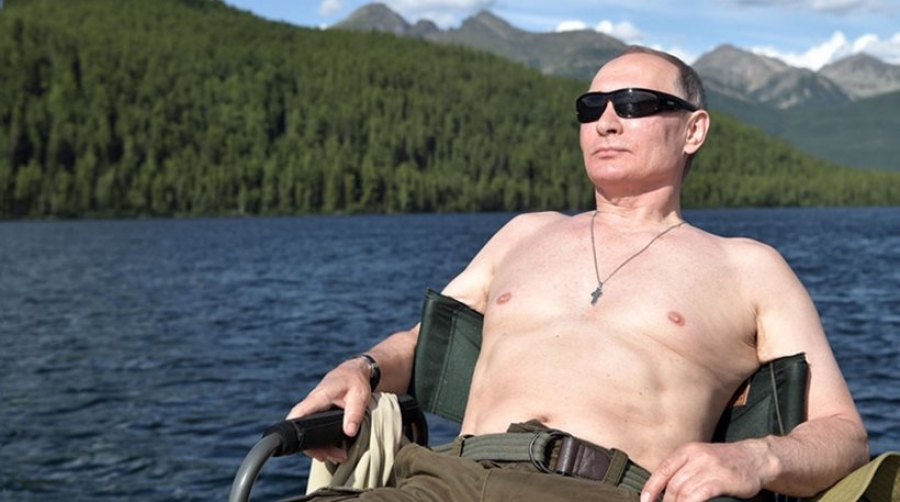 Οι «δραστήριες» διακοπές του Πούτιν στη Σιβηρία - Φωτογραφία 1
