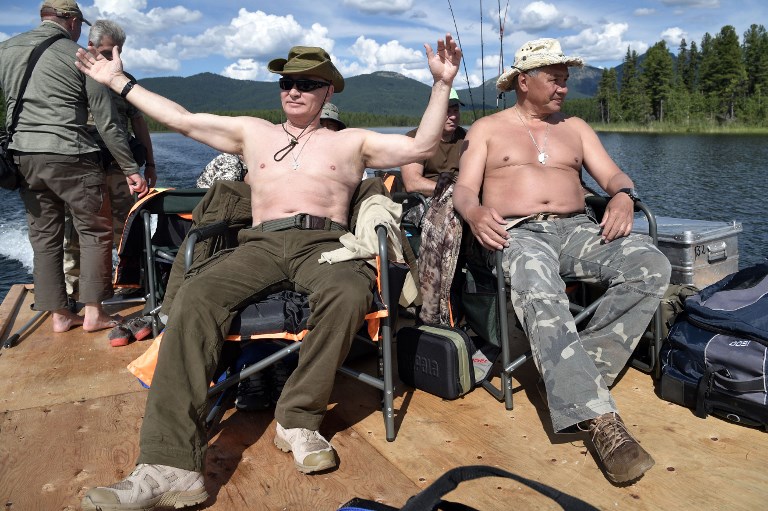 Οι «δραστήριες» διακοπές του Πούτιν στη Σιβηρία - Φωτογραφία 3