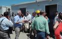 Περιοδεία του Ευρωβουλευτή  του ΚΚΕ  Σωτήρη Ζαριανόπουλου                         στο Εργοτάξιο του ΤΑP στην Παραλίμνη - Πέλλας