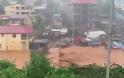 Φονικές πλημμύρες στη Σιέρα Λεόνε....Τουλάχιστον 320 νεκροί