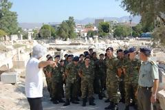 Eπίσκεψη Προσωπικού της Σχολής Πυροβολικού στο Αρχαιολογικό Μουσείο Ελευσίνας
