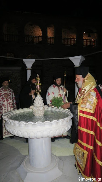 9538 - Ο λαμπρός εορτασμός της Μεταμόρφωσης του Σωτήρος στην πανηγυρίζουσα Ιερά Μονή Παντοκράτορος Αγίου Όρους (φωτογραφίες) - Φωτογραφία 22