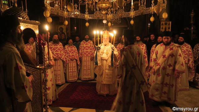 9538 - Ο λαμπρός εορτασμός της Μεταμόρφωσης του Σωτήρος στην πανηγυρίζουσα Ιερά Μονή Παντοκράτορος Αγίου Όρους (φωτογραφίες) - Φωτογραφία 27