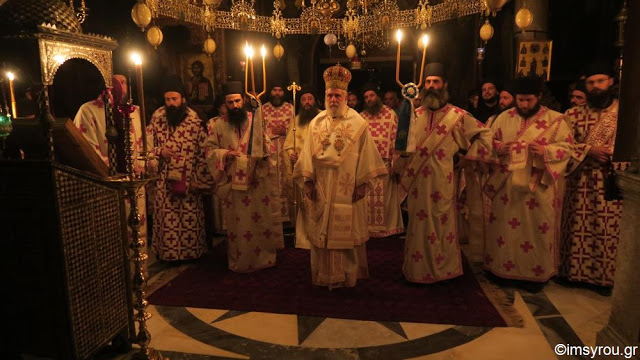 9538 - Ο λαμπρός εορτασμός της Μεταμόρφωσης του Σωτήρος στην πανηγυρίζουσα Ιερά Μονή Παντοκράτορος Αγίου Όρους (φωτογραφίες) - Φωτογραφία 28