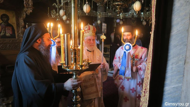 9538 - Ο λαμπρός εορτασμός της Μεταμόρφωσης του Σωτήρος στην πανηγυρίζουσα Ιερά Μονή Παντοκράτορος Αγίου Όρους (φωτογραφίες) - Φωτογραφία 42