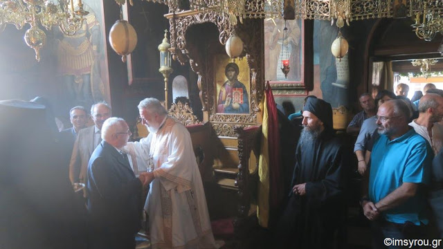 9538 - Ο λαμπρός εορτασμός της Μεταμόρφωσης του Σωτήρος στην πανηγυρίζουσα Ιερά Μονή Παντοκράτορος Αγίου Όρους (φωτογραφίες) - Φωτογραφία 48