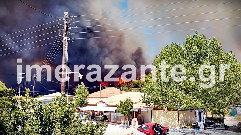 ΠΥΡΗΝΗ ΚΟΛΑΣΗ στην Ζάκυνθο!!Κάηκε σπίτι, πρόλαβαν και το εγκατέλειψαν οι ένοικοι! - Φωτογραφία 11