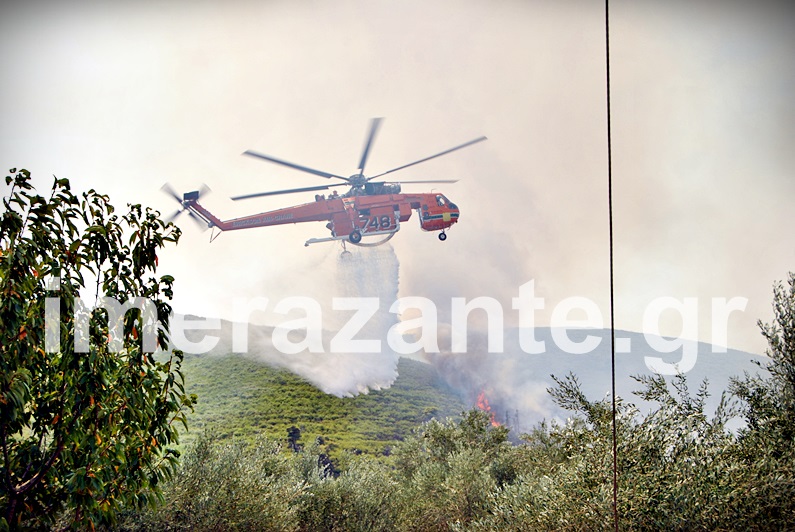 ΠΥΡΗΝΗ ΚΟΛΑΣΗ στην Ζάκυνθο!!Κάηκε σπίτι, πρόλαβαν και το εγκατέλειψαν οι ένοικοι! - Φωτογραφία 2