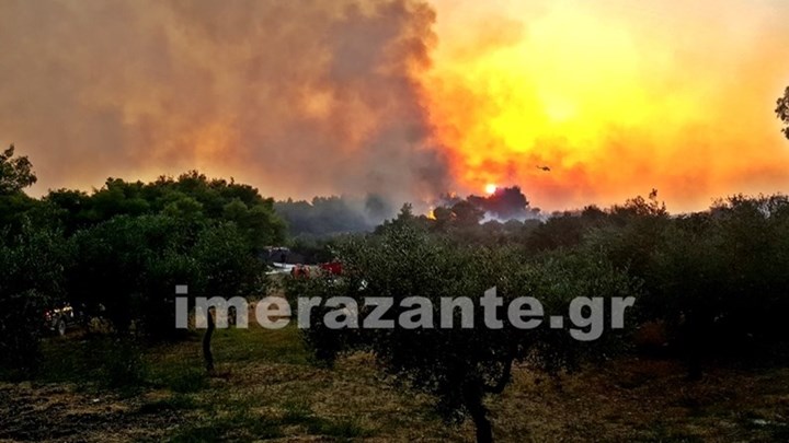 ΠΥΡΗΝΗ ΚΟΛΑΣΗ στην Ζάκυνθο!!Κάηκε σπίτι, πρόλαβαν και το εγκατέλειψαν οι ένοικοι! - Φωτογραφία 6