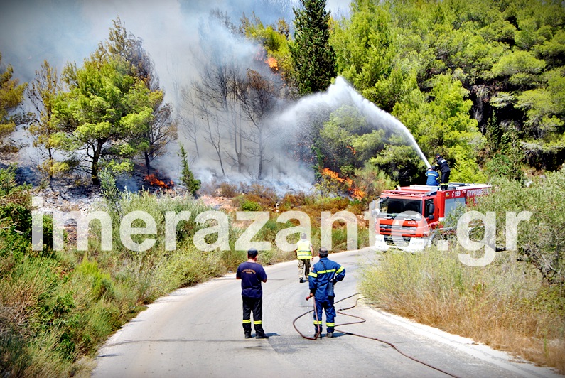 ΠΥΡΗΝΗ ΚΟΛΑΣΗ στην Ζάκυνθο!!Κάηκε σπίτι, πρόλαβαν και το εγκατέλειψαν οι ένοικοι! - Φωτογραφία 9