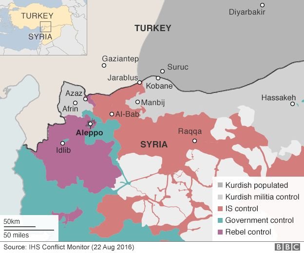 Εισβολή της Τουρκίας στην Συρία και σκληρές μάχες με τους Κούρδους! - Φωτογραφία 2