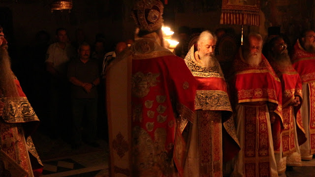 9556 - Η Κοίμηση της Θεοτόκου στον πανηγυρίζοντα Ιερό Ναό του Πρωτάτου, στην πρωτεύουσα του Αγίου Όρους (φωτογραφίες) - Φωτογραφία 45