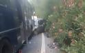 Ι.Χ. συγκρούστηκε με στρατιωτικό λεωφορείο στην Κρήτη - Φωτογραφία 2