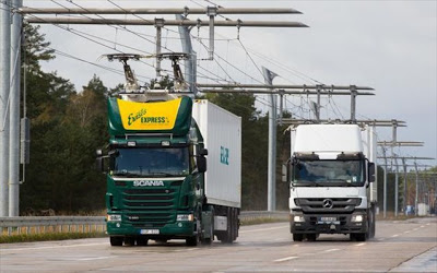 Γερμανία: Εξηλεκτρισμός αυτοκινητοδρόμων για τη μείωση ρύπων των φορτηγών - Φωτογραφία 1