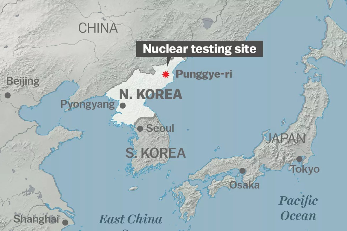 ΕΚΤΑΚΤΟ – Πυρηνική δοκιμή και καταγραφή σεισμικών δονήσεων 6,3 και 4,6 Ρίχτερ στη Β.Κορέα με μηδενικό εστιακό βάθος – «Φορτώθηκε» βόμβα υδρογόνου σε ICBM - Φωτογραφία 3