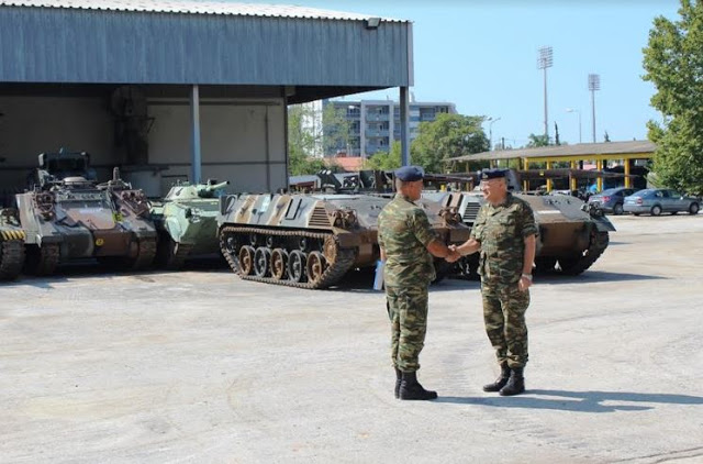 Επίσκεψη Διοικητή 1ης ΣΤΡΑΤΙΑΣ σε 308 ΠΕΒ και 315 ΣΠΤΧ - Φωτογραφία 2