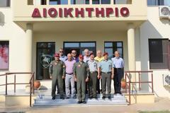 Eπίσκεψη Διατελεσάντων Διοικητών της Σχολής Αεροπορίας Στρατού στις Εγκαταστάσεις της Σχολής