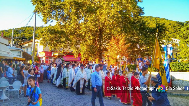 9594 - Πλήθος προσκυνητών στην υποδοχή της ιερής εικόνας Παναγίας Γοργοϋπηκόου στο Σοχό - Φωτογραφία 2