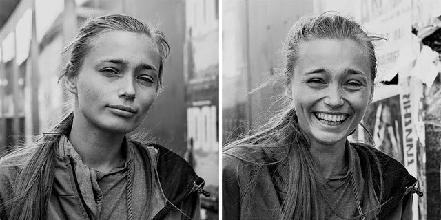 10 πορτρέτα ανθρώπων πριν και μετά το φιλί! - Φωτογραφία 1