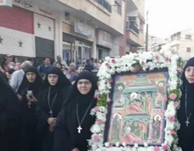 Η πανήγυρη της θαυματουργής Παναγίας της Σεντνάγια στην Συρία [photos] - Φωτογραφία 1