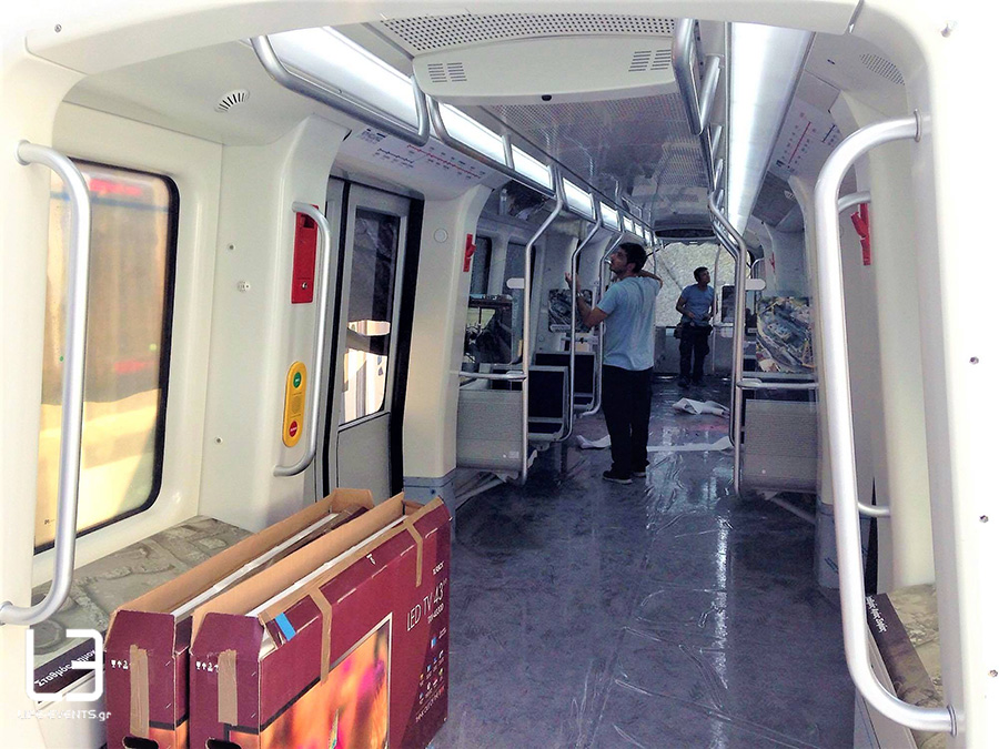 ΔΕΘ: Έτσι είναι από μέσα το βαγόνι του μετρό Θεσσαλονίκης - Φωτογραφία 6
