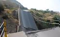 Κατέρρευσε τμήμα της γέφυρας του ποταμού Κομψάτου στην Ξάνθη (φωτό) - Φωτογραφία 5