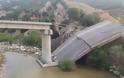 ΣΟΚ! Κατέρρευσε η νέα γέφυρα του ποταμού Κομψάτου, Πολύανθος-Ιάσμου Ροδόπης ξημερώματα Κυριακής! (ΦΩΤΟ)