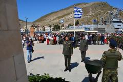 Ο Α/ΓΕΣ στις Εκδηλώσεις για την 74η Επέτειο Απελευθέρωσης του Καστελόριζου (ΦΩΤΟ)