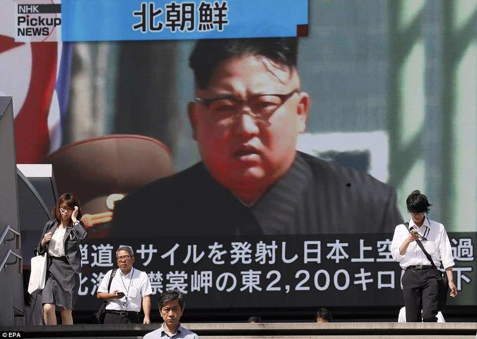 Συναγερμός στον πλανήτη:Ο τρελός της Πιονγιάνγκ διέταξε νέα εκτόξευση πυραύλου εναντίον της Ιαπωνίας - Φωτογραφία 2