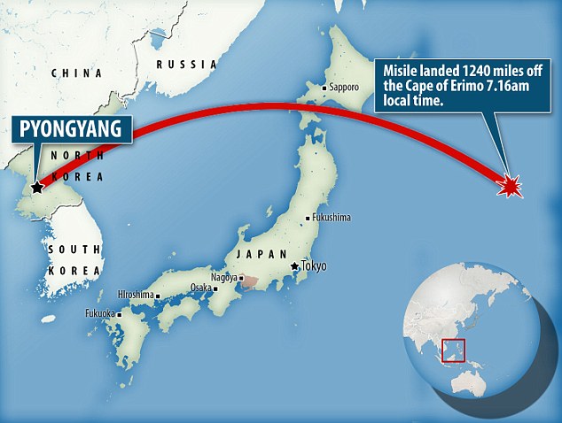 Συναγερμός στον πλανήτη:Ο τρελός της Πιονγιάνγκ διέταξε νέα εκτόξευση πυραύλου εναντίον της Ιαπωνίας - Φωτογραφία 3