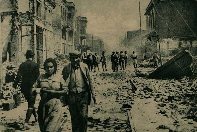 100 χρόνια από τη πυρκαγιά που κατέστρεψε τη θεσσαλονίκη - Φωτογραφία 1