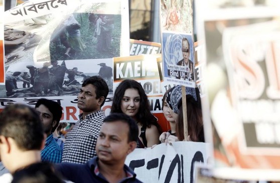 Πορεία στο κέντρο της Αθήνας στη μνήμη του Παύλου Φύσσα  [photos] - Φωτογραφία 2