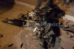 Σφοφρό τροχαίο με μηχανή - Τραυματίστηκε 20χρονος Λαμιώτης [photos]