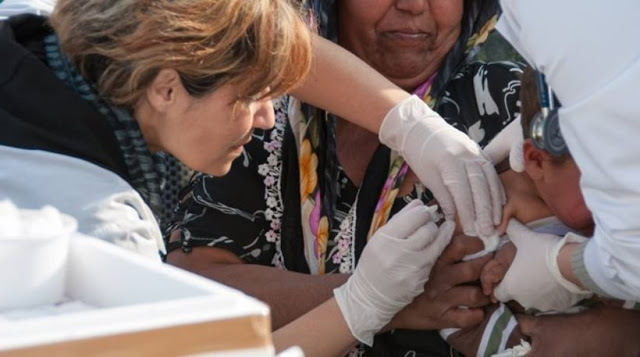 Μαζικοί εμβολιασμοί για την ιλαρά στους Ρομά - Κανένα κρούσμα σε πρόσφυγες - Φωτογραφία 1