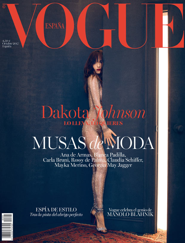 Χωρίς εσώρουχα η Dakota Johnson στο εξώφυλλο της ισπανικής Vogue - Φωτογραφία 2