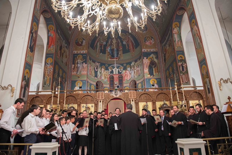 Αγιασμός και έναρξη μαθημάτων της Σχολής Βυζαντινής Μουσικής της Ιεράς Μητροπόλεως στα Γιαννιτσά - Φωτογραφία 1