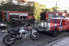 Θεσσαλονίκη: Ηλικιωμένη έκαψε το εξωτερικό του σπιτιού της [photos]