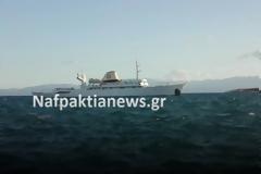 Η θρυλική θαλαμηγός του Ωνάση, «Χριστίνα» ανοιχτά της Ιτέας [photos+video]