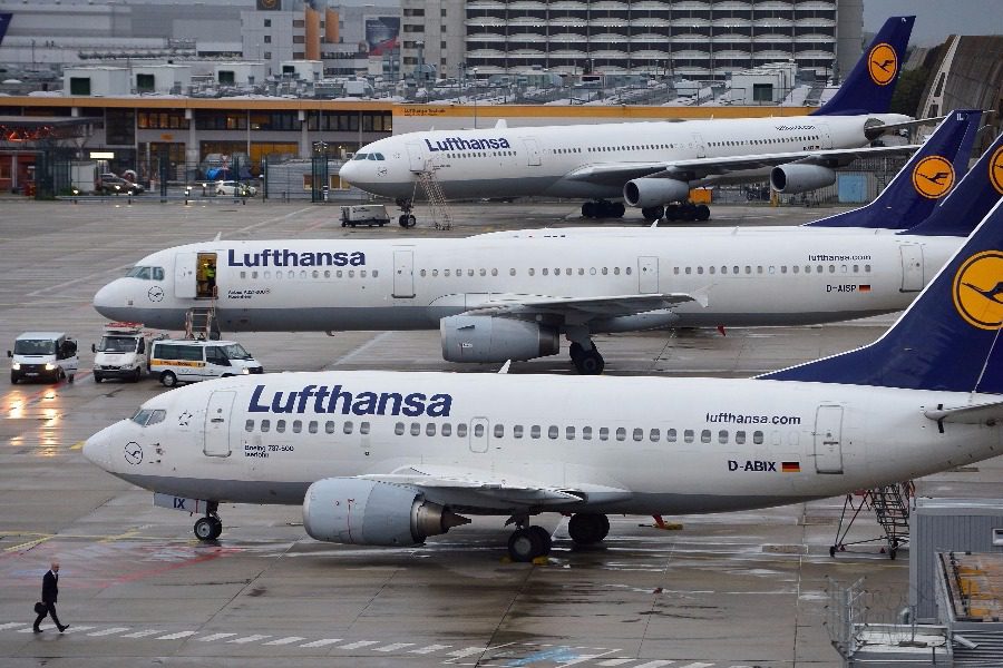 Αναγκαστική προσγείωση αεροσκάφους της Lufthansa στη Θεσσαλονίκη - Φωτογραφία 1