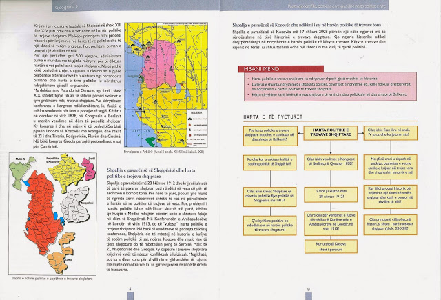 Αλβανική προπαγάνδα: Παραχαράσσουν την ιστορία στα σχολικά τους βιβλία [photos+video] - Φωτογραφία 4