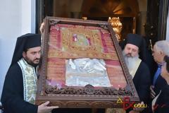 Αναχώρησε από την Τρίπολη η Παναγία του Κύκκου (φωτογραφίες)